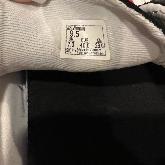 Vans Old Skool Checkerboard Racing Red- Womens Size 9.5- - Picture 4 of 5